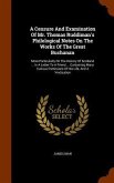 A Censure And Examination Of Mr. Thomas Ruddiman's Philological Notes On The Works Of The Great Buchanan: More Particularly On The History Of Scotland