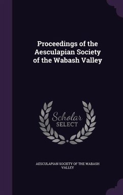 Cover Proceedings of the Aesculapian Society of the Wabash Valley