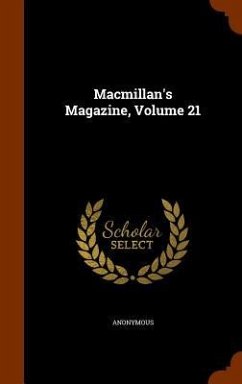 Cover Macmillan's Magazine, Volume 21
