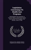 Legislation Concerning VA Health Care Programs: Hearing Before the Committee on Veterans' Affairs, United States Senate, One Hundred Third Congress, F