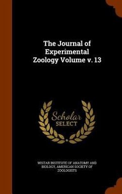 The Journal of Experimental Zoology Volume v. 13
