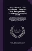 Proposed Reform of the 8(a) Program Through H.R. 3994, the Entrepreneur Development Program Act of 1996: Hearing Before the Committee on Small Busines