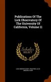 Publications Of The Lick Observatory Of The University Of California, Volume 11