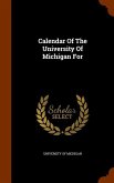 Calendar Of The University Of Michigan For