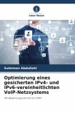 Optimierung eines gesicherten IPv4- und IPv6-vereinheitlichten VoIP-Netzsystems