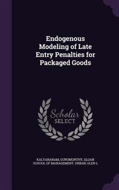 Endogenous Modeling of Late Entry Penalties for Packaged Goods - Kalyanaram, Gurumurthy; Urban, Glen L.