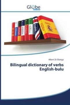 Bilingual dictionary of verbs English-bulu - Ze Ebanga, Albert