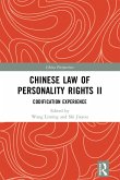 Chinese Law of Personality Rights II (eBook, ePUB)