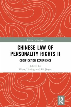 Cover Chinese Law of Personality Rights II (eBook, ePUB)