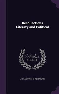 Cover Recollections Literary and Political