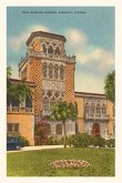 Vintage Journal Ringling Mansion, Sarasota, Florida