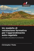 Un modello di valutazione formativa per l'apprendimento auto-regolato