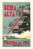 Vintage Journal Portuguese Train Advertisement