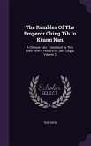 The Rambles Of The Emperor Ching Tih In Këang Nan