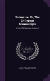 Satanstoe, Or, The Littlepage Manuscripts