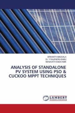 ANALYSIS OF STANDALONE PV SYSTEM USING PSO & CUCKOO MPPT TECHNIQUES