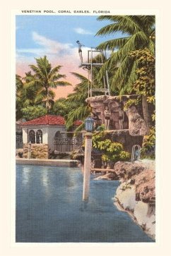 Vintage Journal Venetian Pool, Coral Gables, Florida