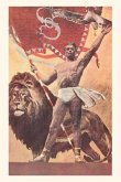 Vintage Journal Strongman with Falcon and Lion