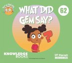 What Did Gem Say?