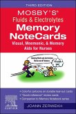 Mosby's (R) Fluids & Electrolytes Memory NoteCards