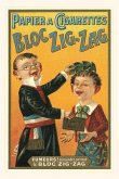 Vintage Journal Advertisement for Zig-Zag Cigarette Papers