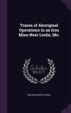 Traces of Aboriginal Operations in an Iron Mine Near Leslie, Mo. - Holmes, William Henry