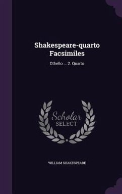 Cover Shakespeare-quarto Facsimiles