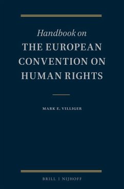 Cover Handbook on the European Convention on Human Rights