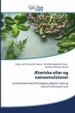 Æteriske olier og nanoemulsioner