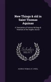 New Things & old in Saint Thomas Aquinas