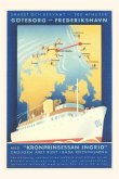 Vintage Journal Swedish Shipping Advertisement