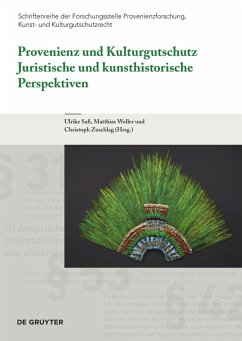 Cover Provenienz und Kulturgutschutz (eBook, PDF)