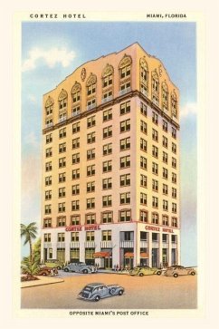 Vintage Journal 'Cortez Hotel, Miami, Florida