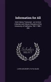 Information for All: Oral History Transcript: an Activist Librarian and Library Educator at the University of California, 1961-1984 / 200