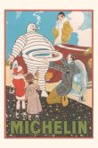 Vintage Journal Michelin Man Saves the Day