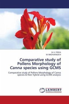Comparative study of Pollens Morphology of Canna species using GCMS - PRIYA, Dr.V.;MADHURADEVI, M.