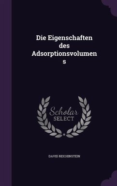 Die Eigenschaften des Adsorptionsvolumens - Reichinstein, David