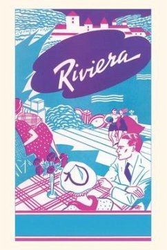 Vintage Journal Riviera Travel Poster