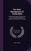 The Sales Management Of Textile Mills