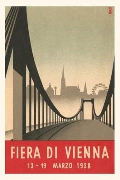 Vintage Journal Poster for Vienna Fair, Austria