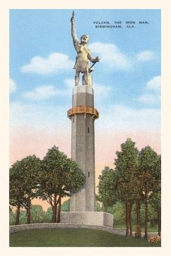 Vintage Journal Vulcan Statue, Birmingham