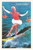 Vintage Journal Water Skier with Florida Oranges