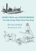 Sweet Peas And A White Bridge