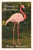 Vintage Journal Season Greetings from Florida, Flamingo