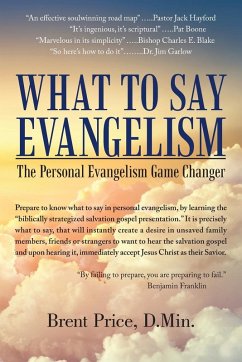 WHAT TO SAY EVANGELISM WHAT TO SAY EVANGELISM
