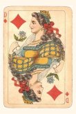 Vintage Journal Queen of Diamonds