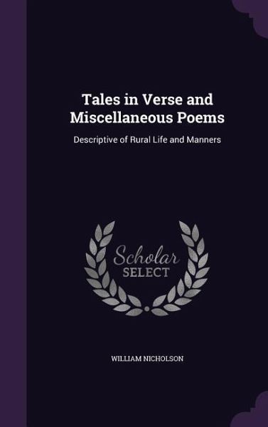 Tales in Verse and Miscellaneous Poems