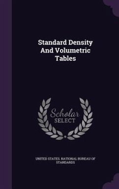 Standard Density And Volumetric Tables