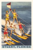 Vintage Journal Stunt Water Skiing, Stuart, Florida