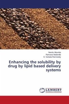 Enhancing the solubility by drug by lipid based delivery systems